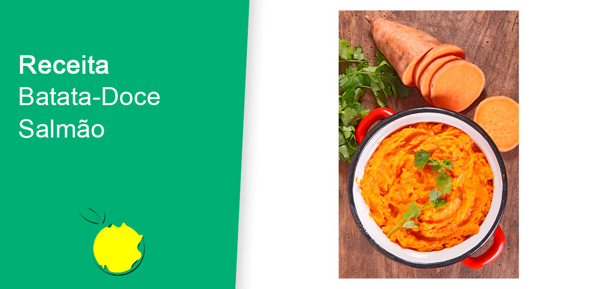 Purê de Batata-Doce Salmão